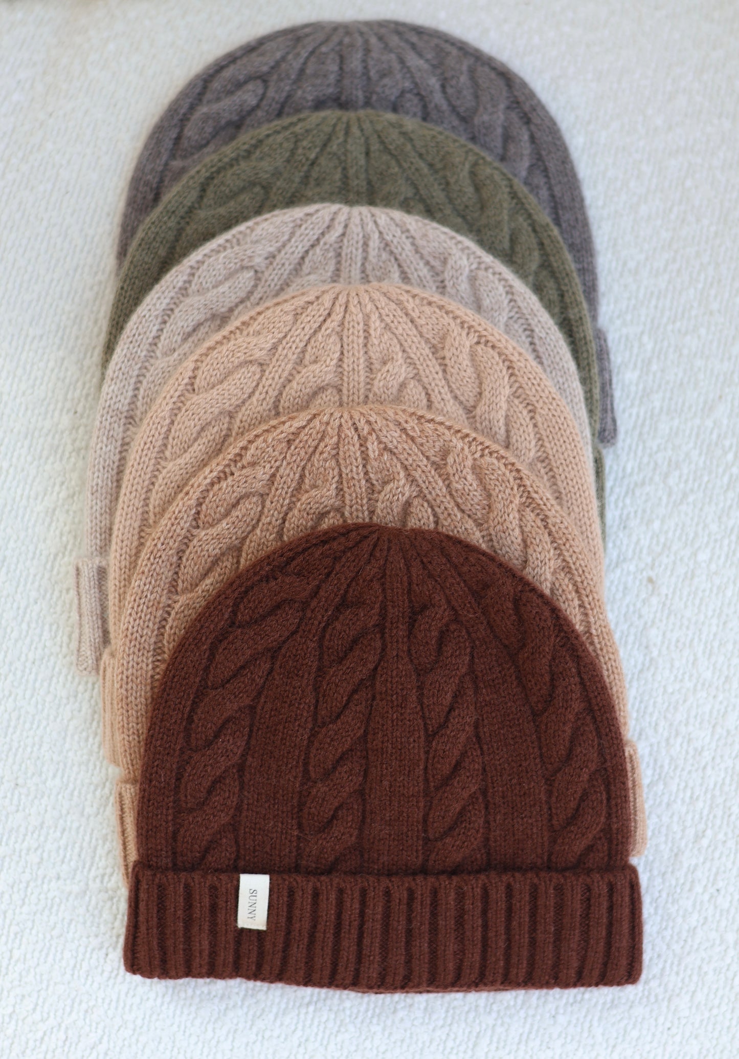 Cable beanies baby/kids