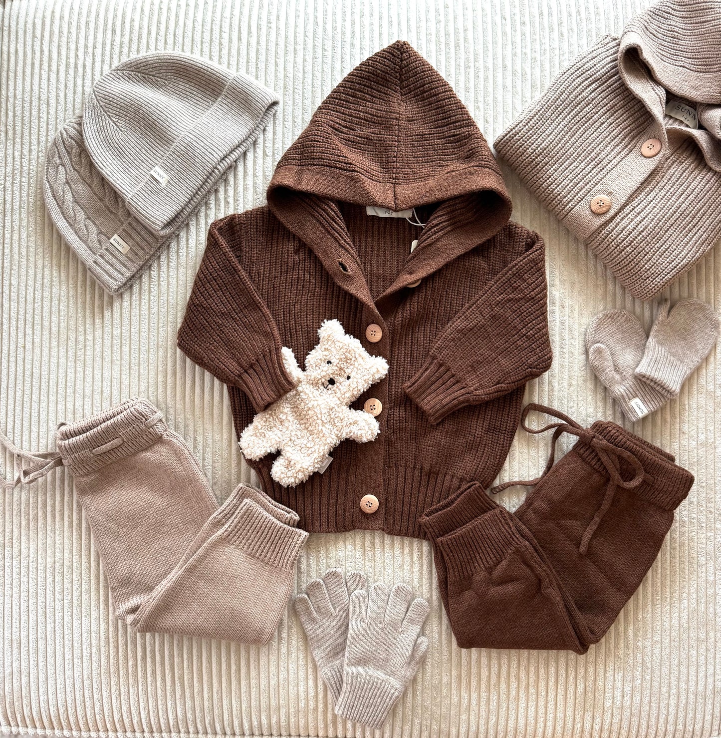 Choco Knit Cardigan