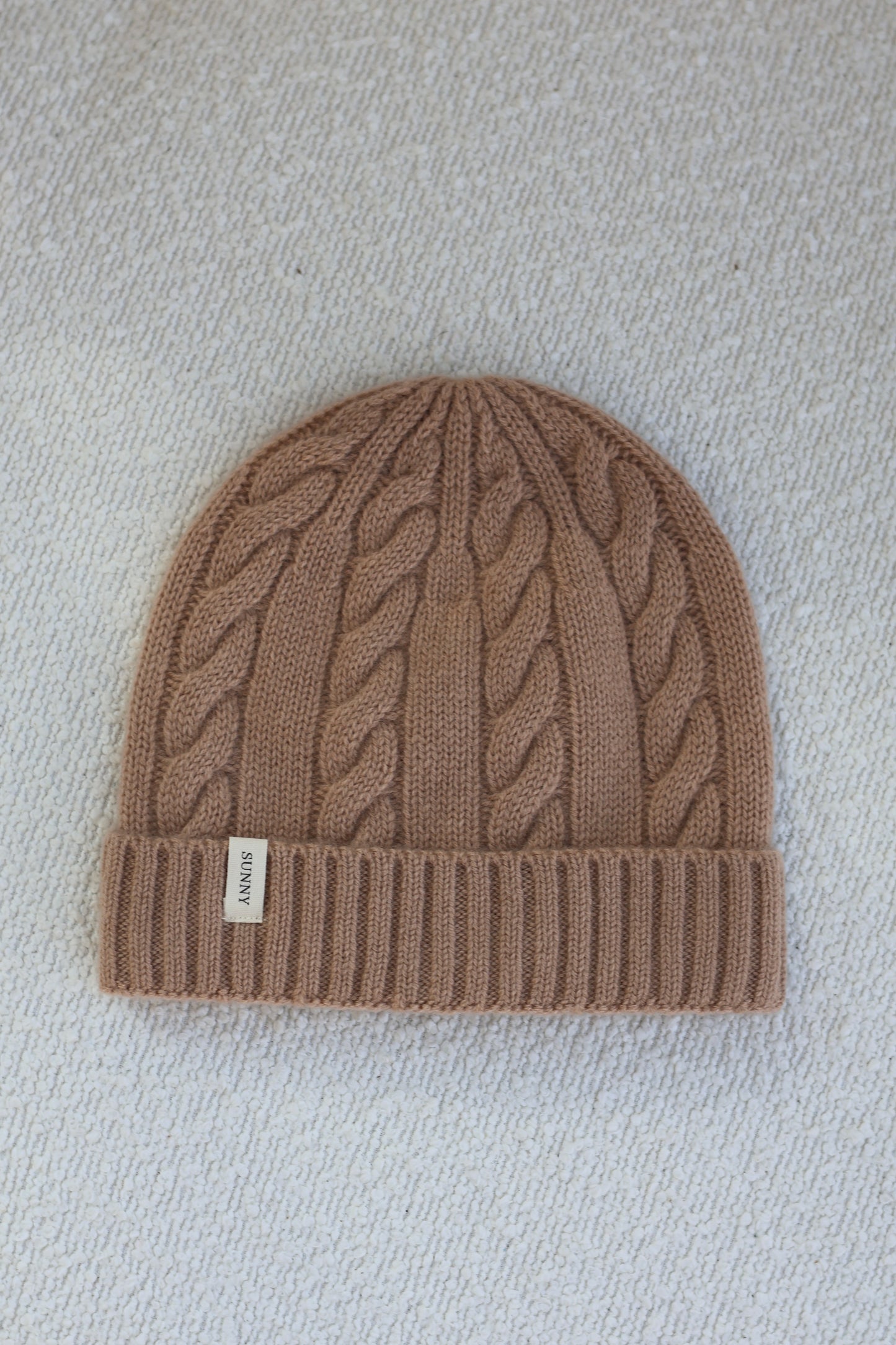 Cable beanie unisex onesize
