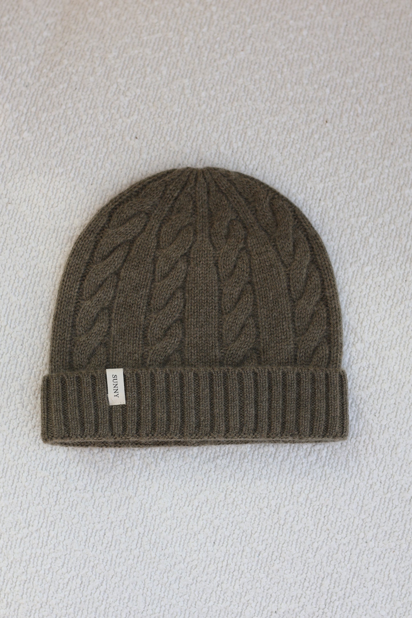 Cable beanie unisex onesize