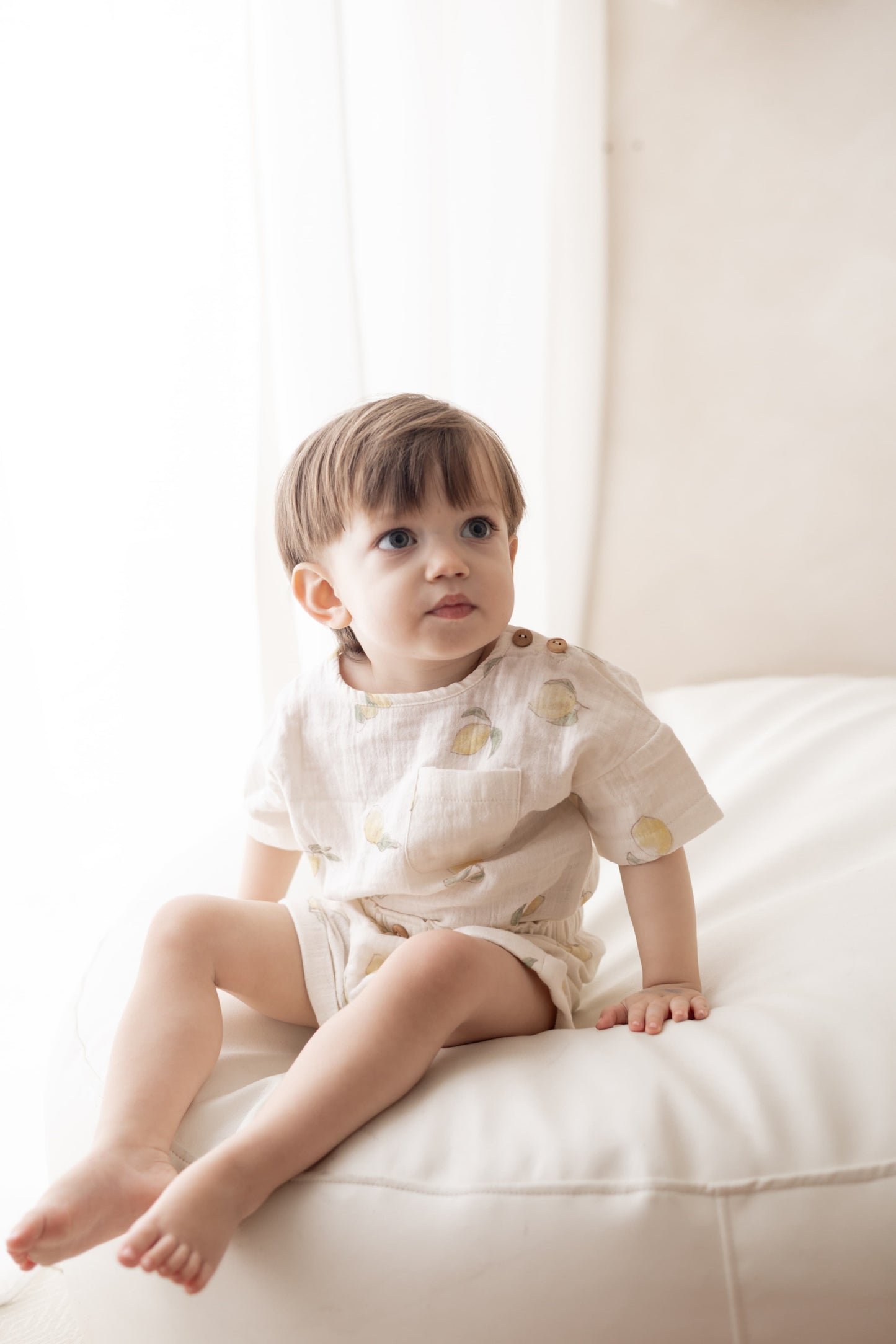 lemon crush set - Shorts & Shirt