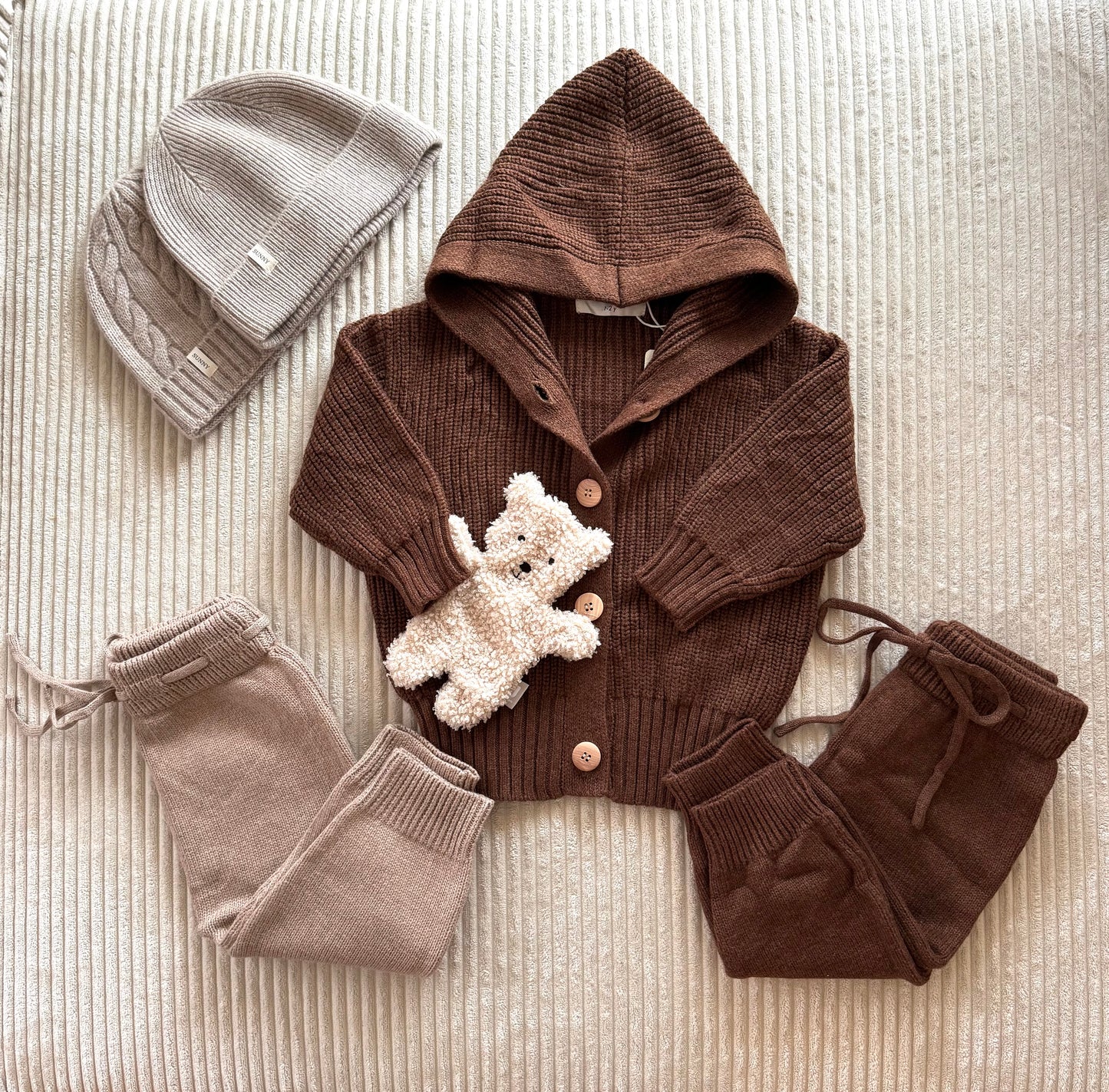 Knit Set Cardigan & Pants