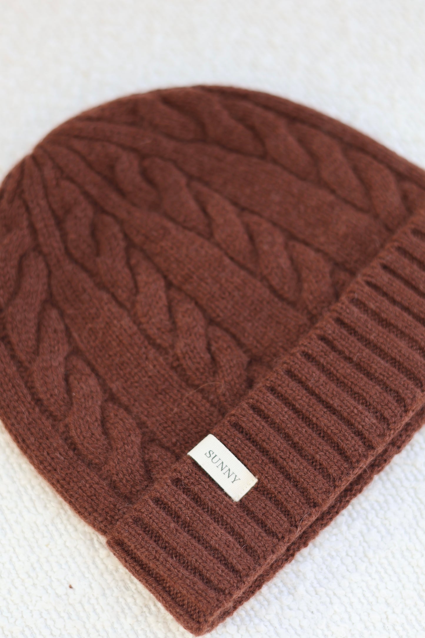 Cable beanie unisex onesize