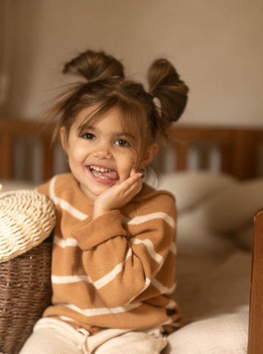 Knit jumper peanutbutter
