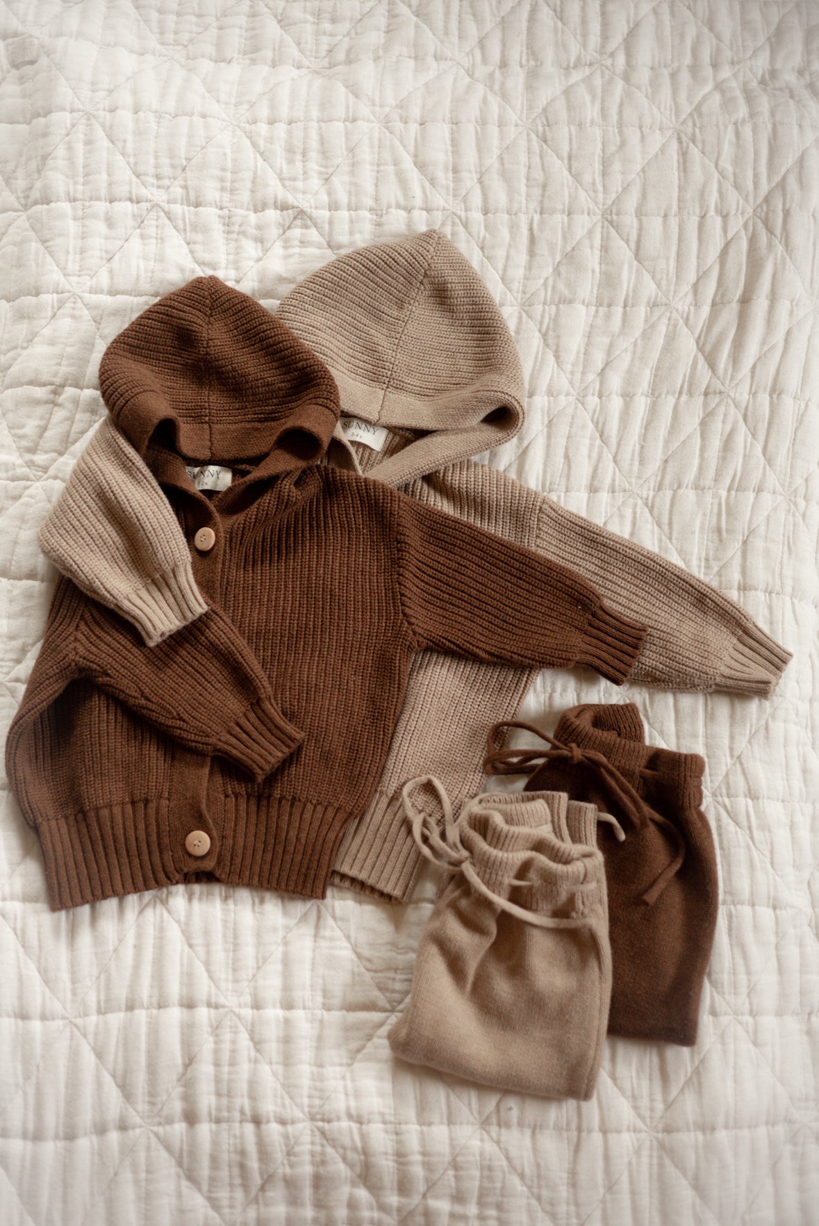 Knit Set Cardigan & Pants