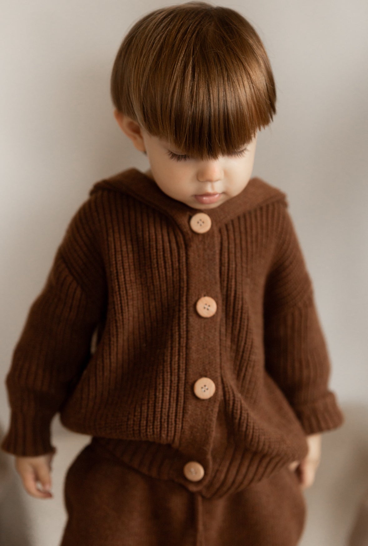 Choco Knit Cardigan