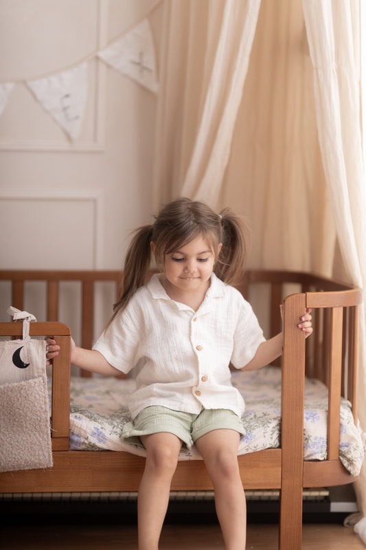 Set sage shorts & Hemd