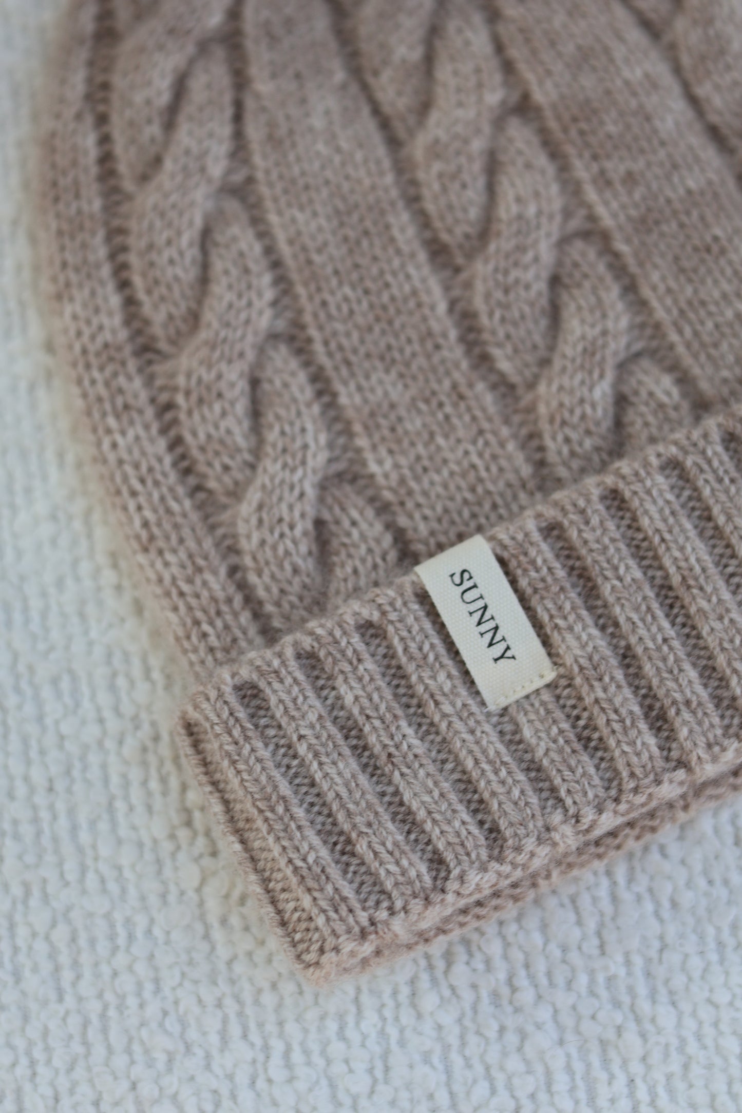Cable beanies baby/kids