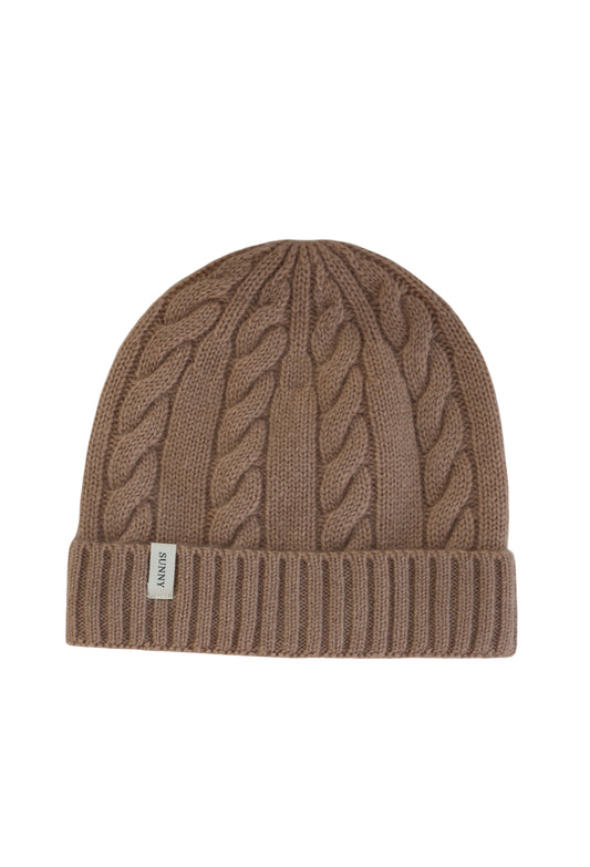 Cable beanie unisex onesize