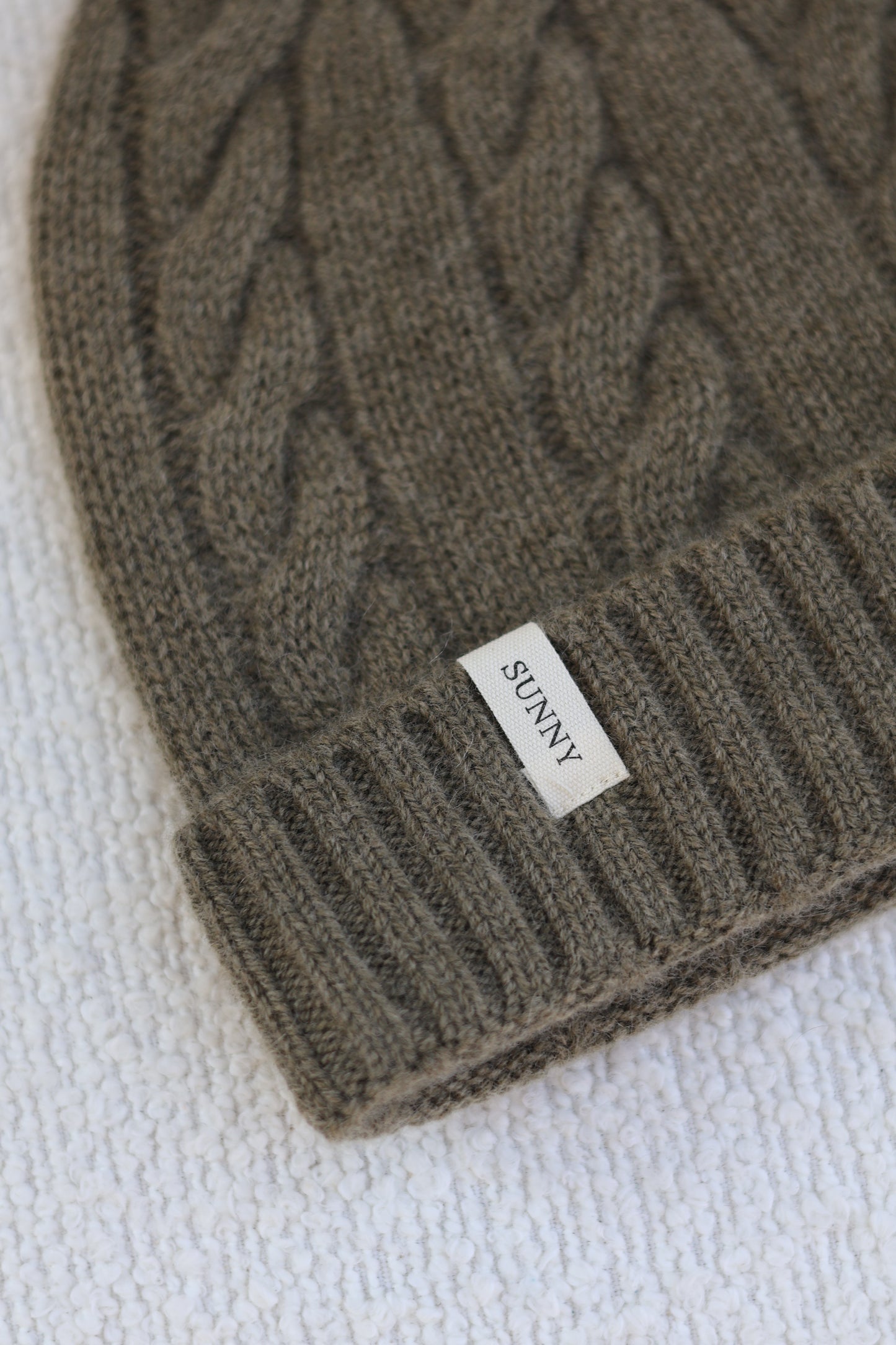 Cable beanies baby/kids